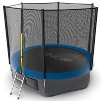 Батут EVO JUMP External 10ft (Blue) с нижней сеткой